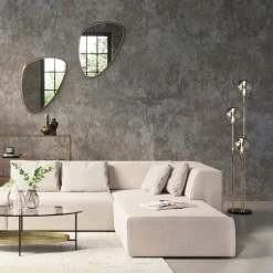 Golvlampa Al Capone - Tre Glasklot, 176cm - KARE Design