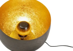 Golvlampa Apollon - Antracitgrå/Guld Ø35cm - KARE Design
