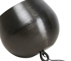 Golvlampa Apollon - Antracitgrå/Guld Ø50cm - KARE Design