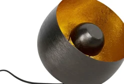 Golvlampa Apollon - Antracitgrå/Guld Ø28cm - KARE Design