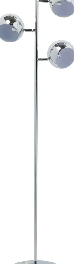 Golvlampa Calotta Krom - 3 Riktbara Lampor - KARE Design
