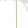 Golvlampa Feather Palm - Vit, 165cm - KARE Design