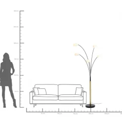 Golvlampa Five Fingers Duo - KARE Design