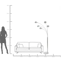 Golvlampa Five Fingers Economy - KARE Design