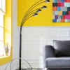 Golvlampa Five Fingers - Femarmad Lampa, Matt Svart, 201cm - KARE Design