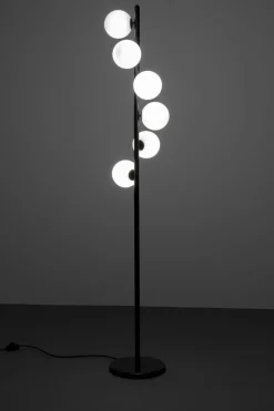 Golvlampa Scala Balls - Svart/Milky, 160cm - KARE Design