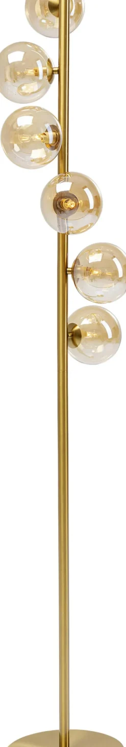 Golvlampa Scala Klot - Glas/ Mässing, 160 cm - KARE Design