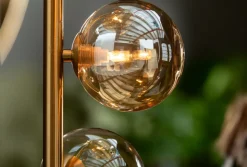 Golvlampa Scala Klot - Glas/ Mässing, 160 cm - KARE Design