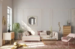 Golvlampa Scala Klot - Glas/ Mässing, 160 cm - KARE Design