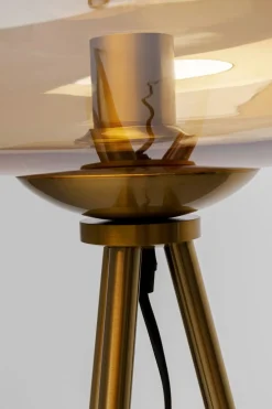Golvlampa Sphere Amber, 146cm - KARE Design
