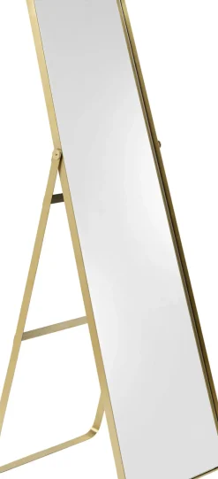 Golvspegel Curve Arch - Mässing, 160x55cm - KARE Design