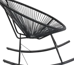 Gungstol Trädgård Acapulco - Svart - KARE Design