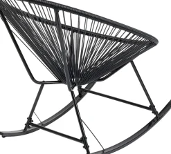 Gungstol Trädgård Acapulco - Svart - KARE Design