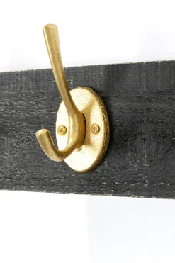 Hängare Classico - mörkt massivt trä, Guld, 60cm - KARE Design