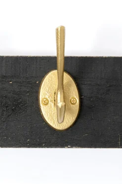 Hängare Classico - mörkt massivt trä, Guld, 60cm - KARE Design