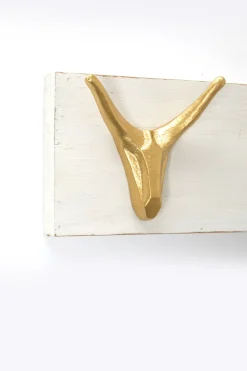 Hängare Deer - vit, guld, 75cm - KARE Design