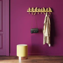 Hängare Monkey - Guld, 8 Krokar - KARE Design
