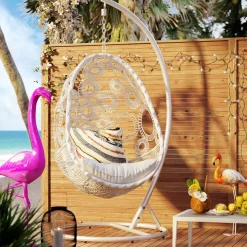 Hängstol Ibiza Vit - KARE Design