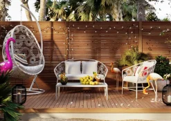 Hängstol Ibiza Vit - KARE Design
