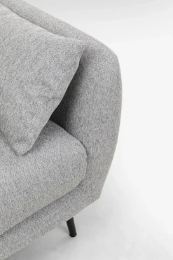 Hörnsoffa Amalfi - Grå, 2-Sits - KARE Design