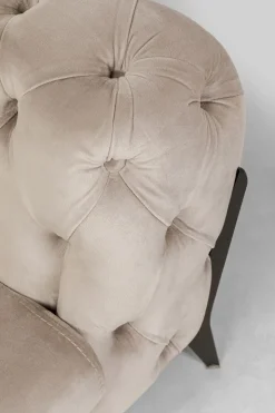 Hörnsoffa Bellissima - SammetsTaupe, Vänster, 240x180cm - KARE Design