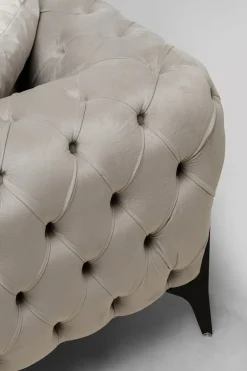 Hörnsoffa Bellissima - SammetsTaupe, Vänster, 240x180cm - KARE Design