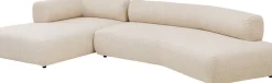 Hörnsoffa Bow - Cream Vänster - KARE Design