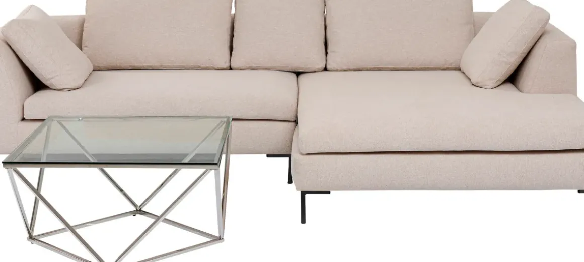 Hörnsoffa Gianni - Creme Höger, 290x167cm - KARE Design
