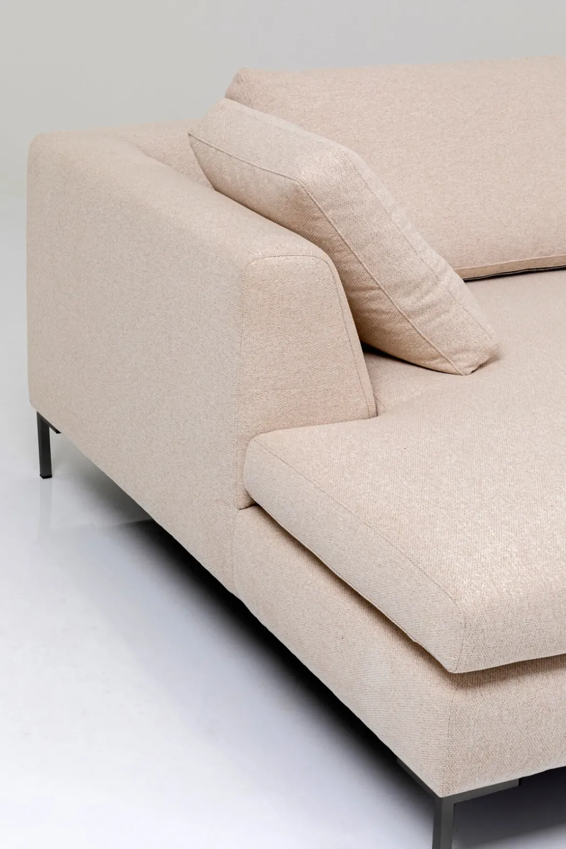 Hörnsoffa Gianni - Creme Höger, 290x167cm - KARE Design