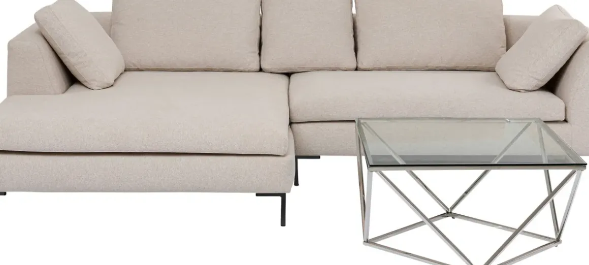 Hörnsoffa Gianni - Creme Vänster, 290x167cm - KARE Design