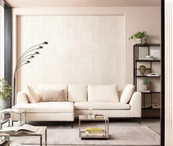 Hörnsoffa Gianni - Creme Vänster, 290x167cm - KARE Design