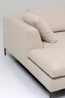 Hörnsoffa Gianni - Creme Vänster, 290x167cm - KARE Design