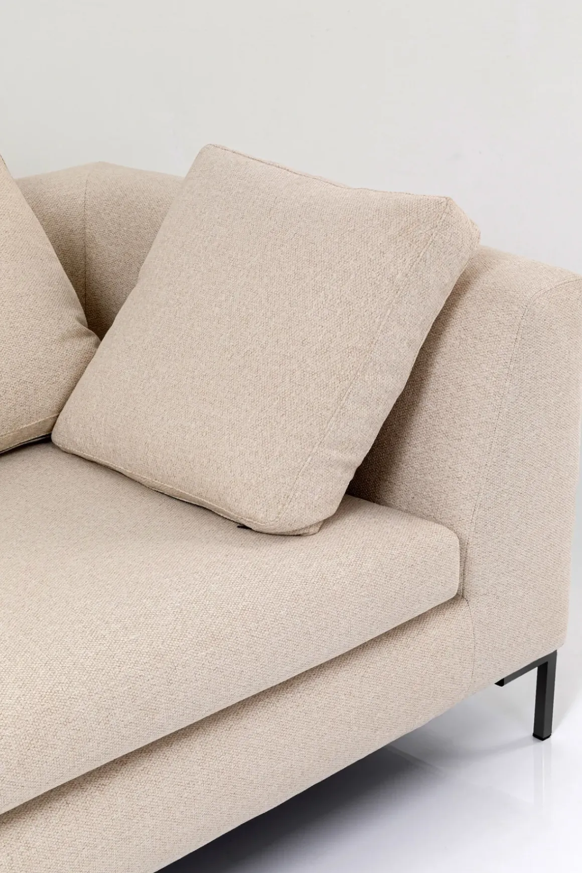 Hörnsoffa Gianni - Creme Vänster, 290x167cm - KARE Design
