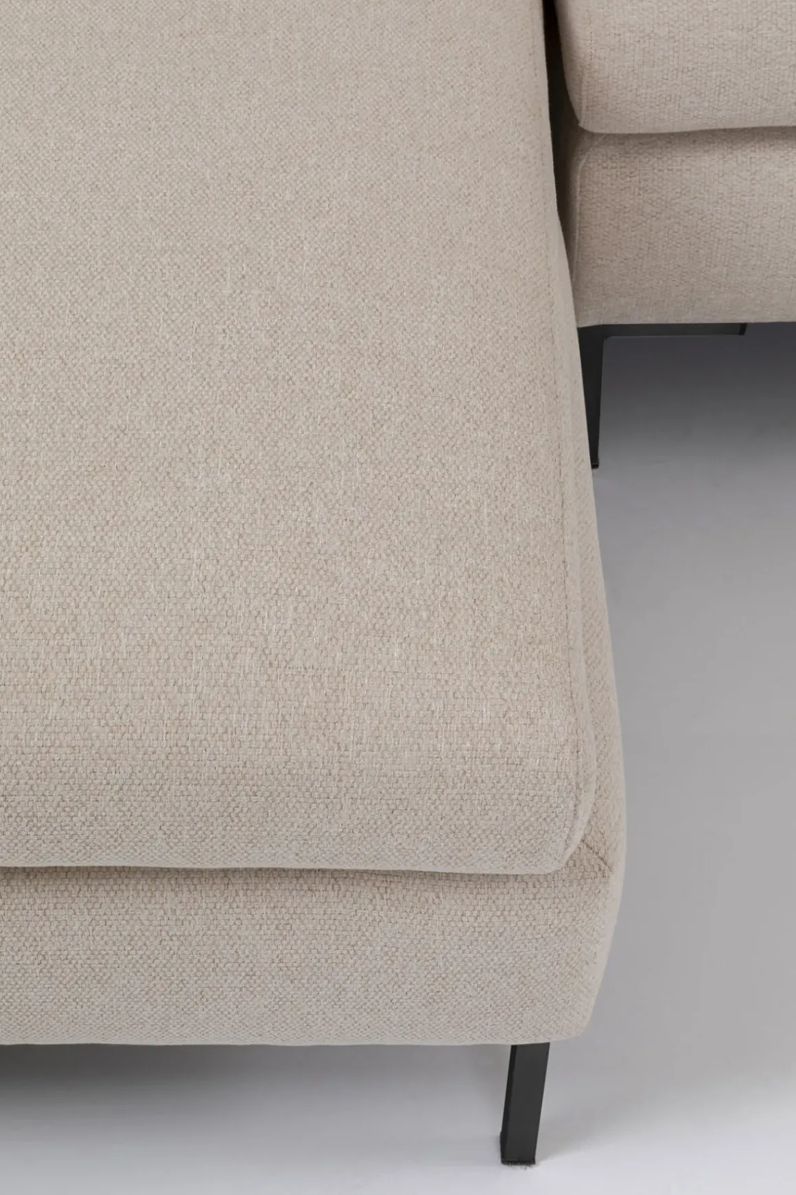 Hörnsoffa Gianni - Creme Vänster, 290x167cm - KARE Design