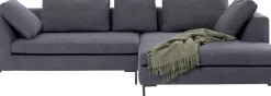 Hörnsoffa Gianni - Grå Höger, 290x167cm - KARE Design