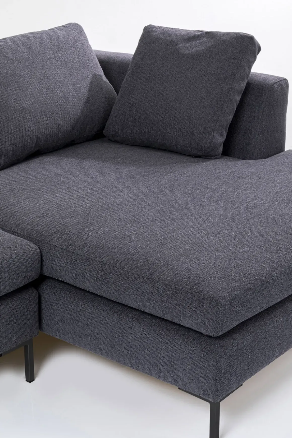 Hörnsoffa Gianni - Grå Höger, 290x167cm - KARE Design