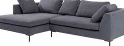 Hörnsoffa Gianni - Grå Vänster, 290x167cm - KARE Design