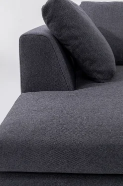 Hörnsoffa Gianni - Grå Vänster, 290x167cm - KARE Design