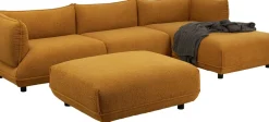 Hörnsoffa Gigi - Ljusbrun, Höger - KARE Design