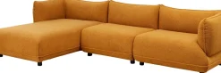 Hörnsoffa Gigi - Ljusbrun, Vänster - KARE Design