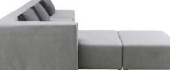 Hörnsoffa Infinity Atlanta - Grå Vänster, 357x182cm - KARE Design