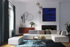 Hörnsoffa Infinity Atlanta Grå Höger, 357x182cm - KARE Design