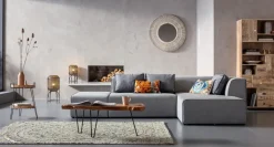Hörnsoffa Infinity - Grå Höger, 306x182cm - KARE Design