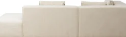 Hörnsoffa Infinity - Med Ottoman, Cream Manchester, vänster - KARE Design