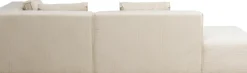Hörnsoffa Infinity - Med Ottoman, Cream Manchester, Höger - KARE Design