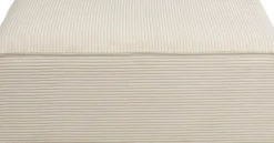Hörnsoffa Infinity - Med Ottoman, Cream Manchester, Höger - KARE Design