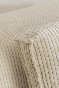 Hörnsoffa Infinity - Med Ottoman, Cream Manchester, Höger - KARE Design