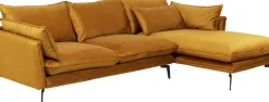Hörnsoffa Monza - Orange Höger - KARE Design