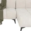Hörnsoffa Nia Glam - Creme Höger, 250cm - KARE Design