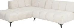 Hörnsoffa Nia Glam - Creme Vänster, 250cm - KARE Design